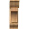 Ekena Millwork Westlake Traditional Smooth Bracket w/ Offset Brace, Western Red Cedar, 7 1/2"W x 24"D x 24"H BKT0806X24X24WTL01SWR - alternate 4